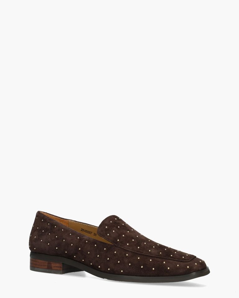 Cesara Donkerbruin Damesloafers
