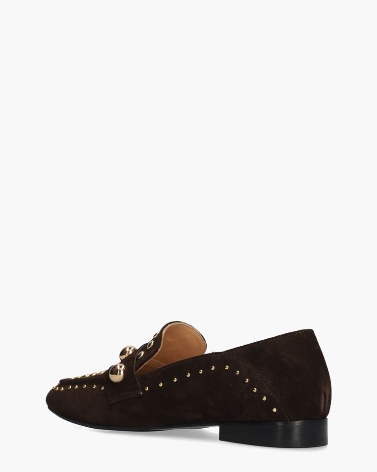 Aimee Donkerbruin Damesloafers