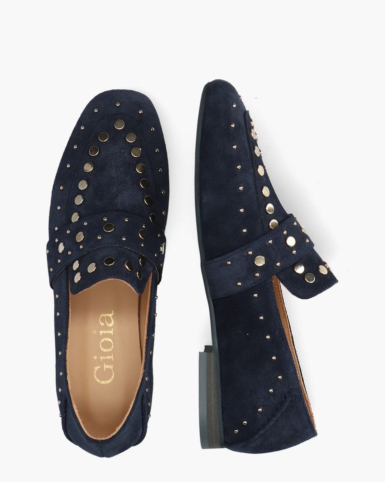 Zonne Donkerblauw Damesloafers