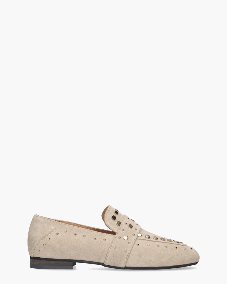 Zonne Lichtbeige Damesloafers