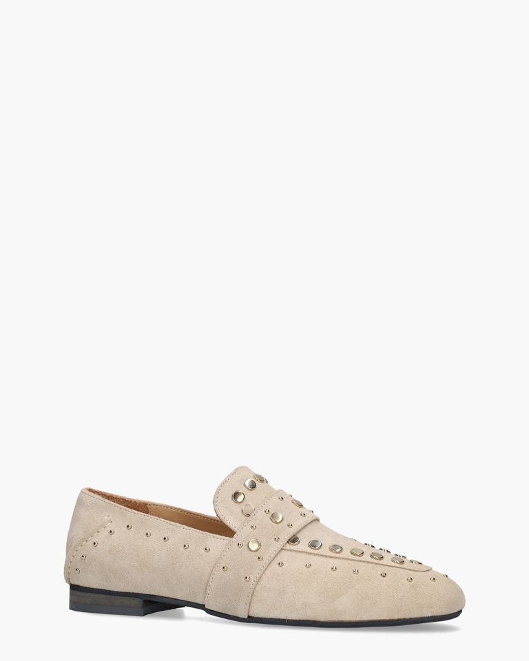 Zonne Lichtbeige Damesloafers
