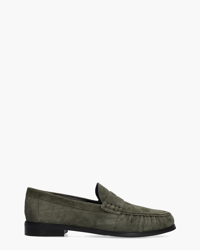 Delizia Groen Damesloafers