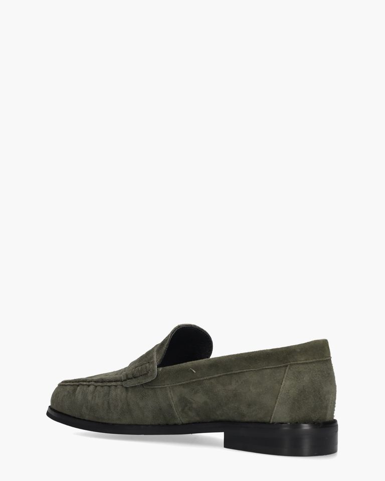 Delizia Groen Damesloafers