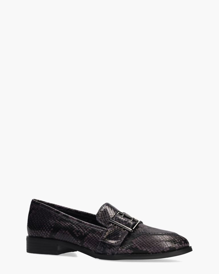 Drusiana Paars/Zwart Damesloafers
