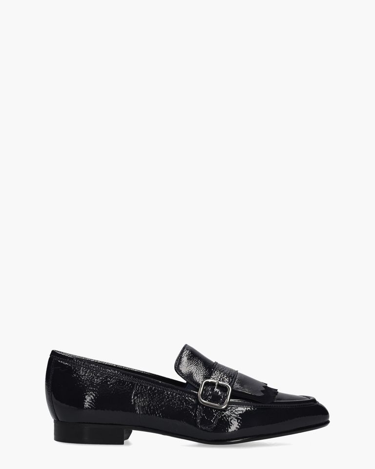 26I028 Donkerblauw Damesloafers