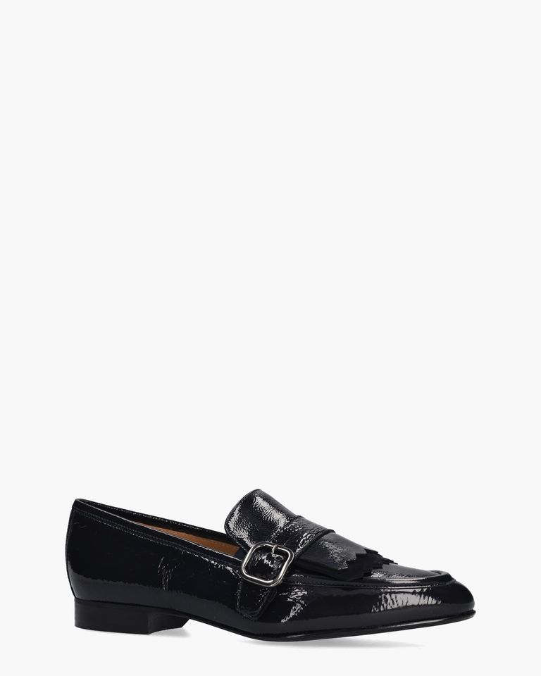 26I028 Donkerblauw Damesloafers