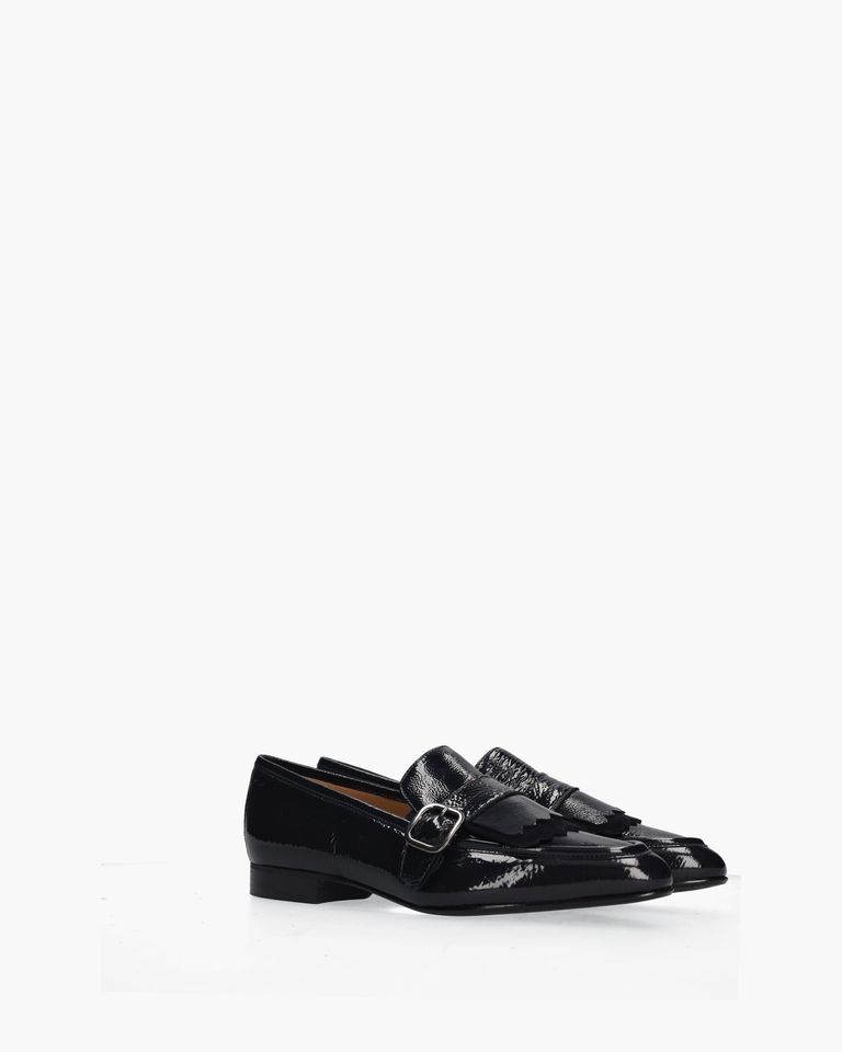 26I028 Donkerblauw Damesloafers
