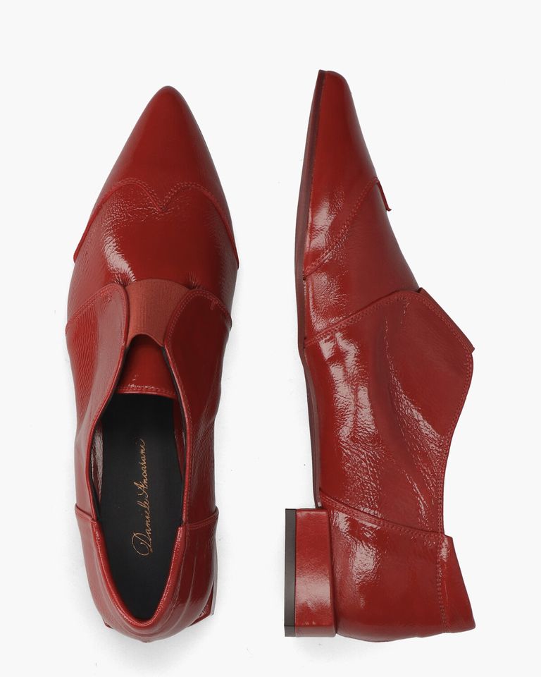 Gigi Rood Damesloafers