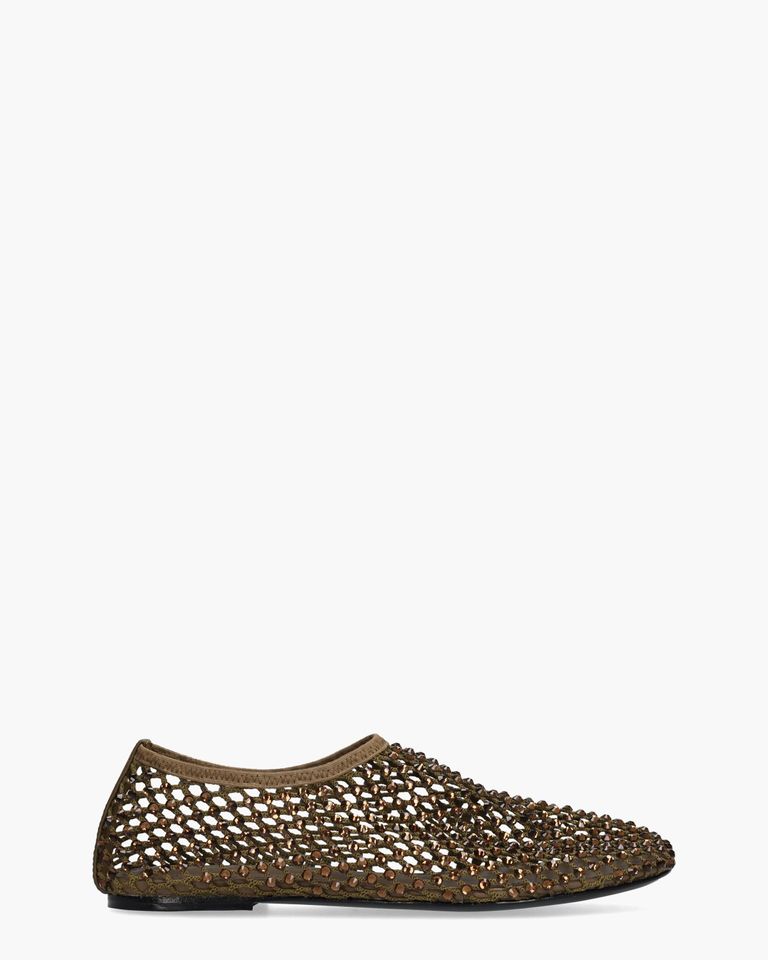 R11 Legergroen Damesballerina's 