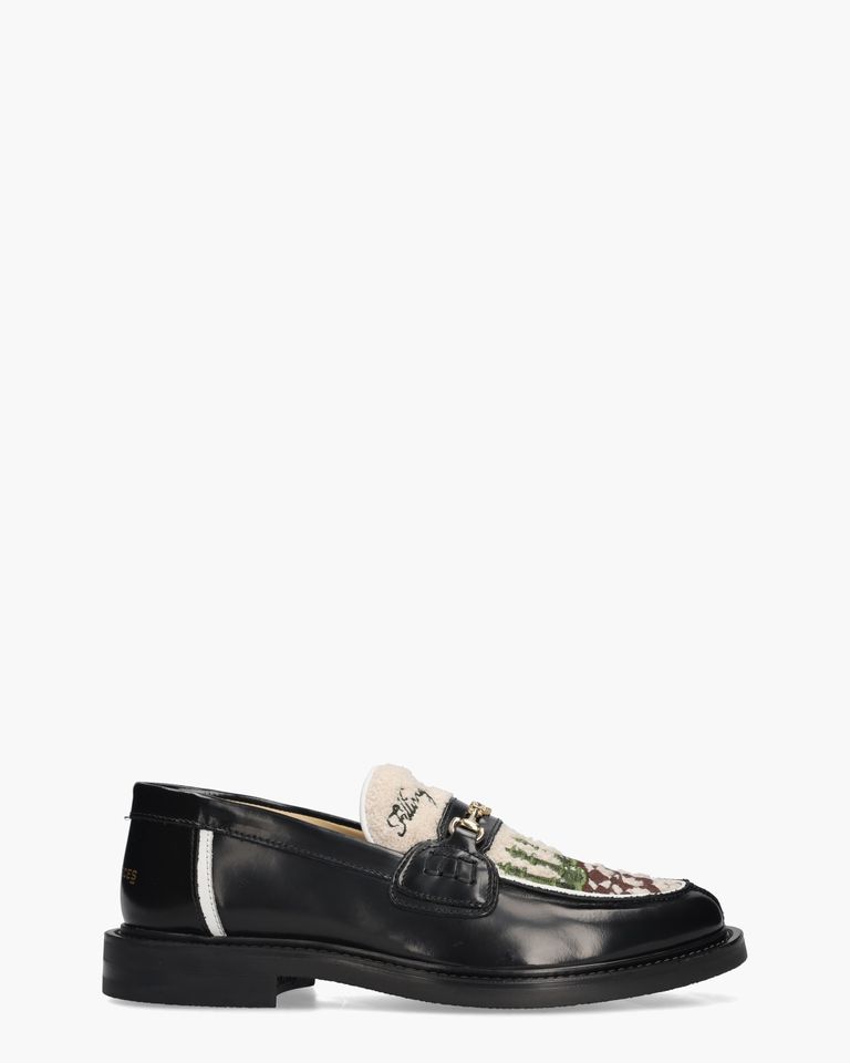 Loafer Chess Zwart Herenloafers