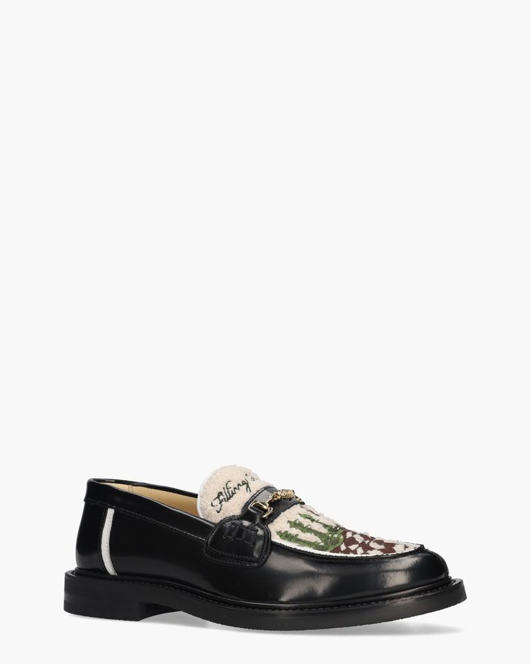 Loafer Chess Zwart Herenloafers