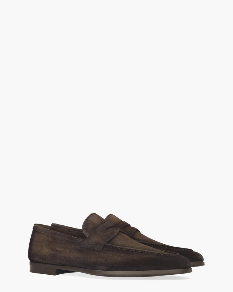 25396 Donkerbruin Herenloafers