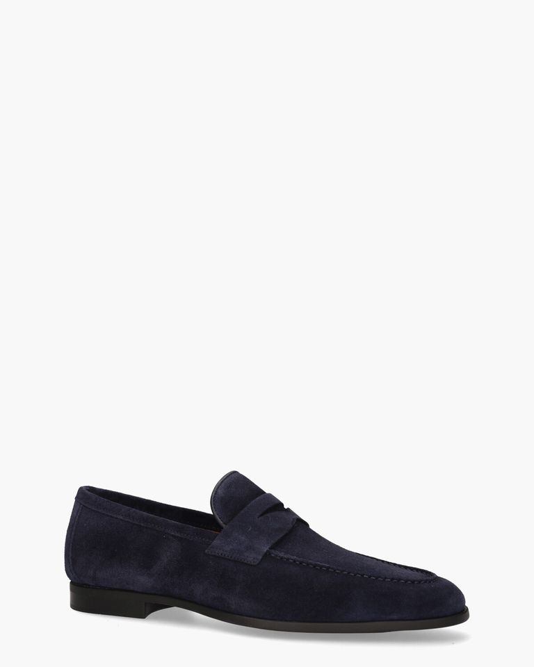 24412 Donkerblauw Herenloafers