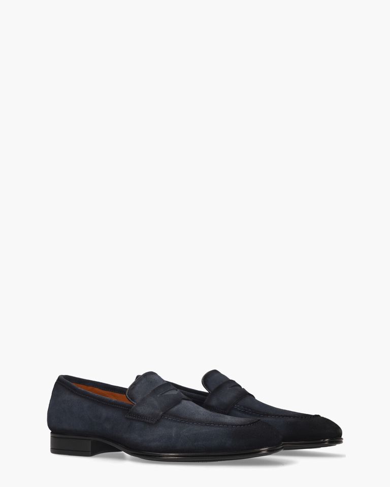 Tim Donkerblauw Herenloafers 