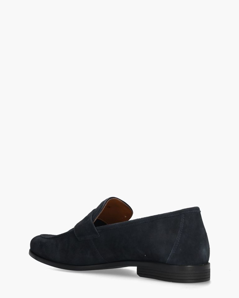 Wout Donkerblauw Herenloafers