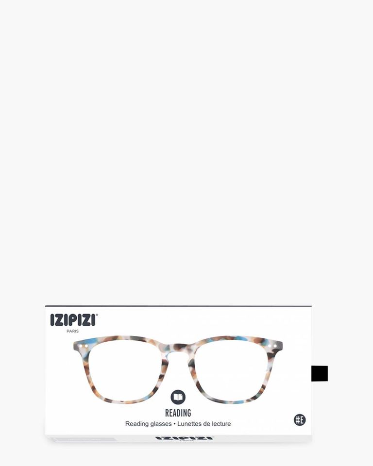 #E Blauw/Bruin Leesbril