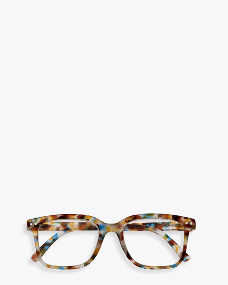 #L Bruin/Blauw Leesbril
