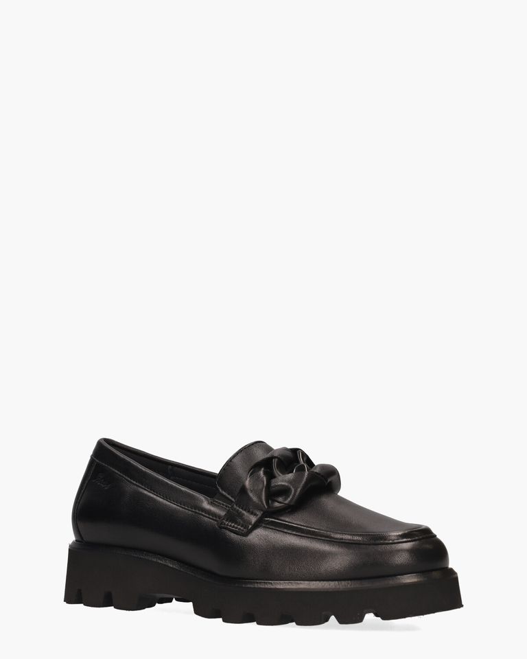 69646 Zwart Damesloafers 