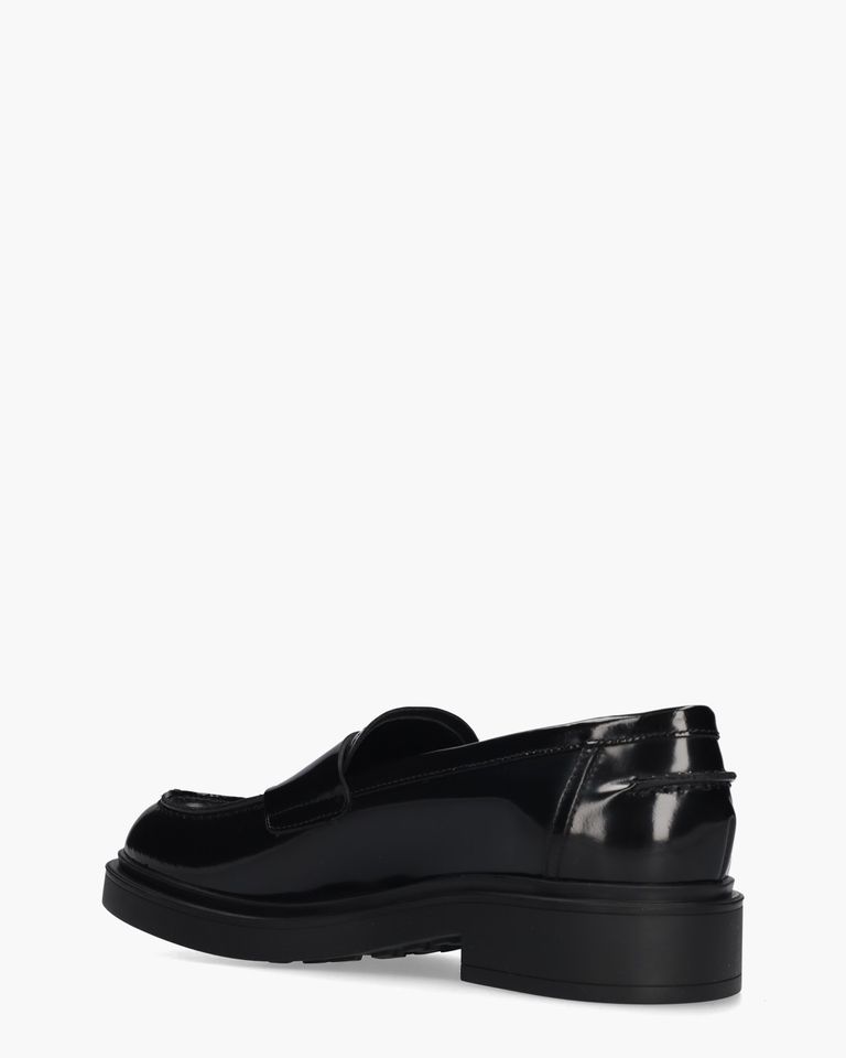 Loren College Zwart Damesloafers
