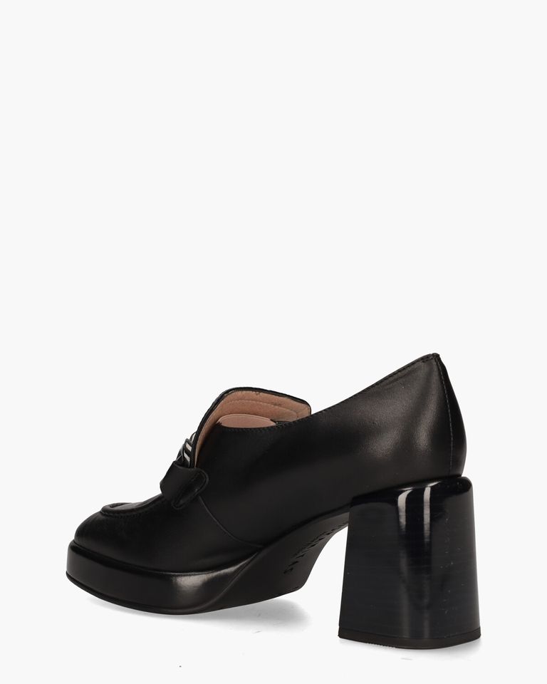 HI233022 Zwart Damesloafers