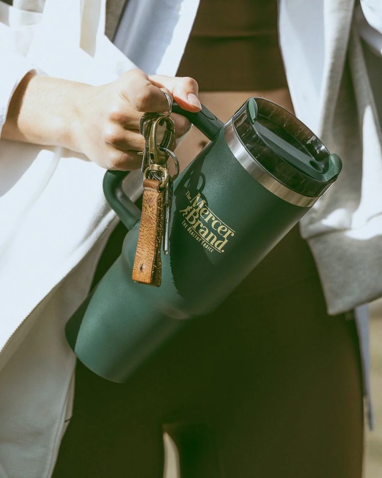 The Mercer Tumbler Donkergroen Drinkbeker