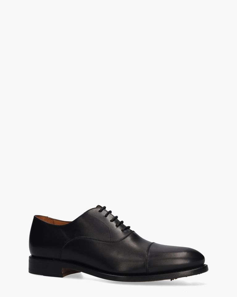 3010-K1 Zwart Heren Veterschoenen