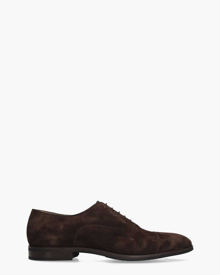 Mayfair Donkerbruin Heren Veterschoenen