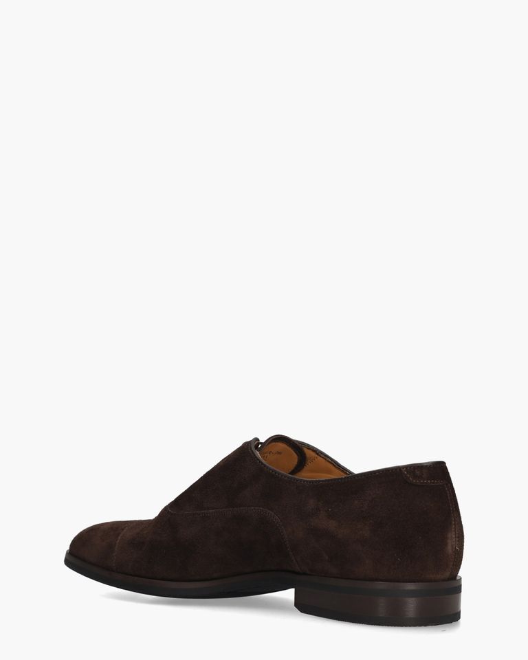Mayfair Donkerbruin Heren Veterschoenen