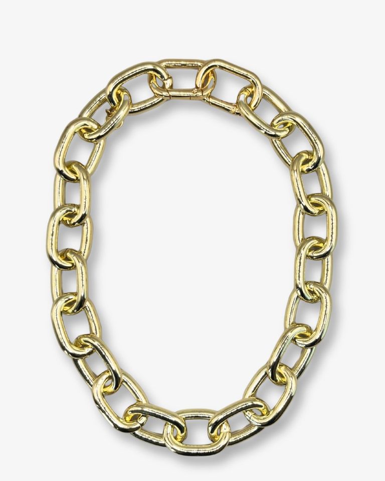 Chunky Necklace Goud Ketting