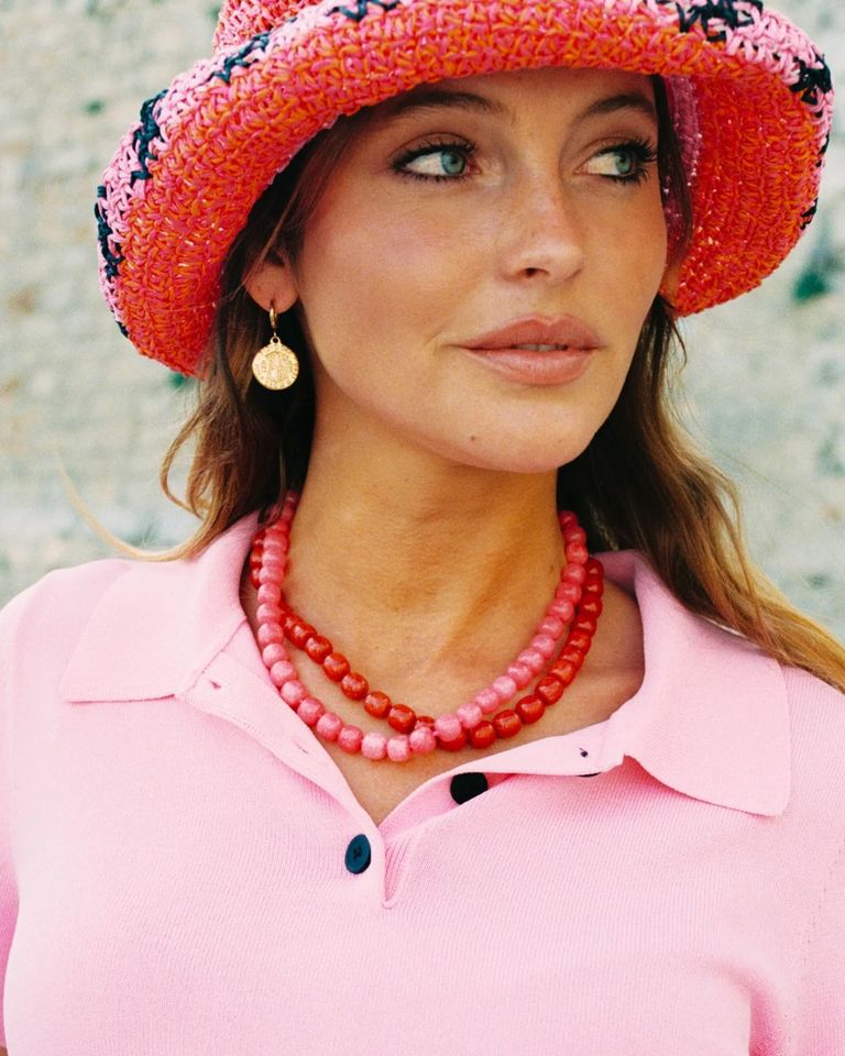 William Neon Necklace Felroze Ketting
