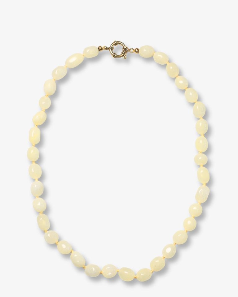 Bobby Necklace Lichtgeel Ketting