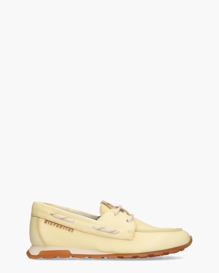 HV264603 Lichtgeel Dames Veterschoenen
