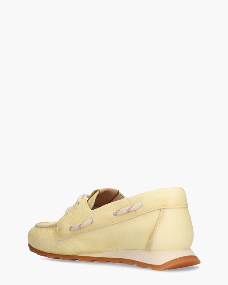 HV264603 Lichtgeel Dames Veterschoenen