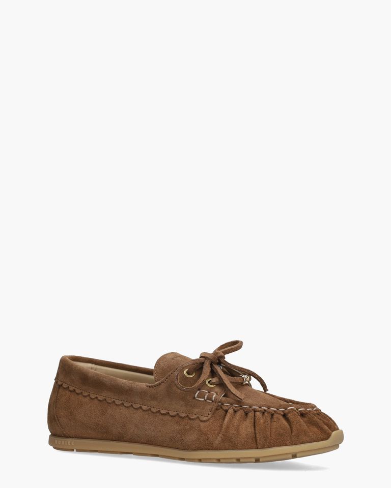 Riley Jade Bruin Dames Veterschoenen