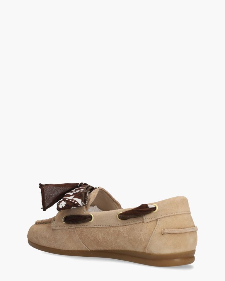 Nahua Bandana Beige Damesloafers