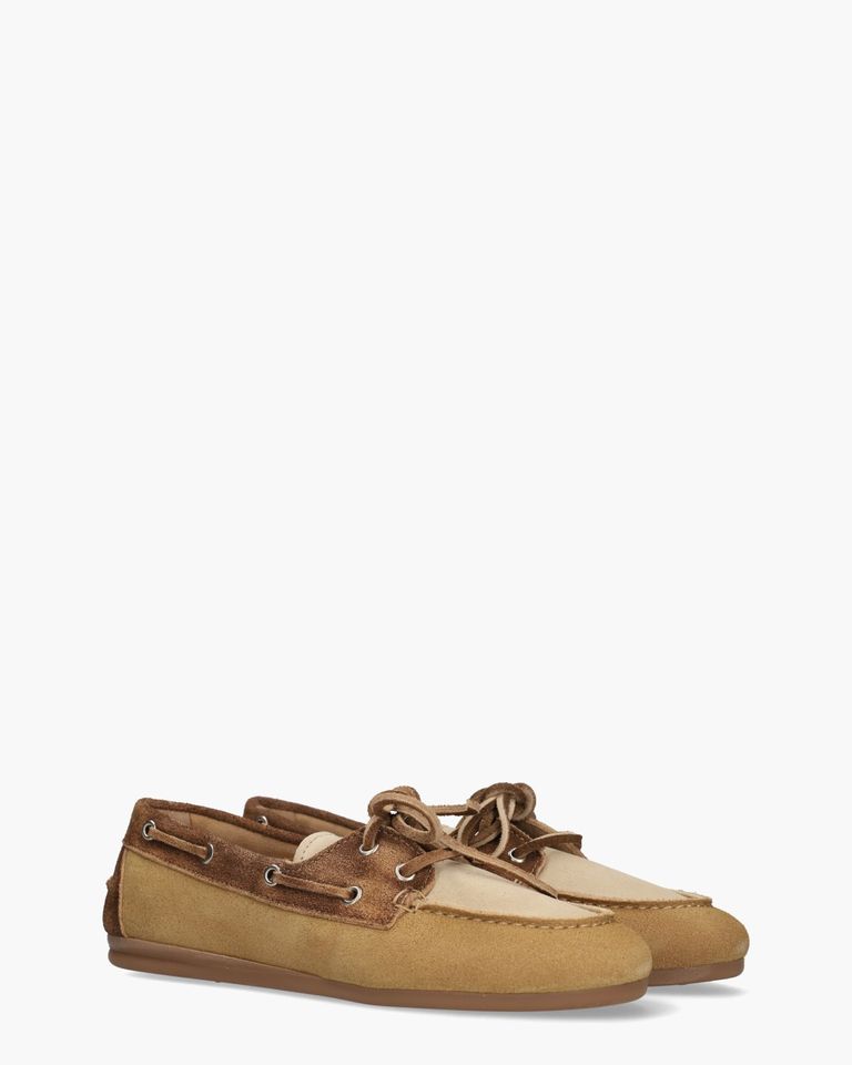 Boat Loafer Patched Multi Dames Veterschoenen