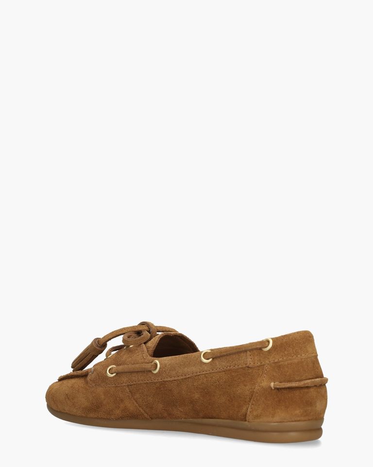 Shima Cognac Dames Veterschoenen