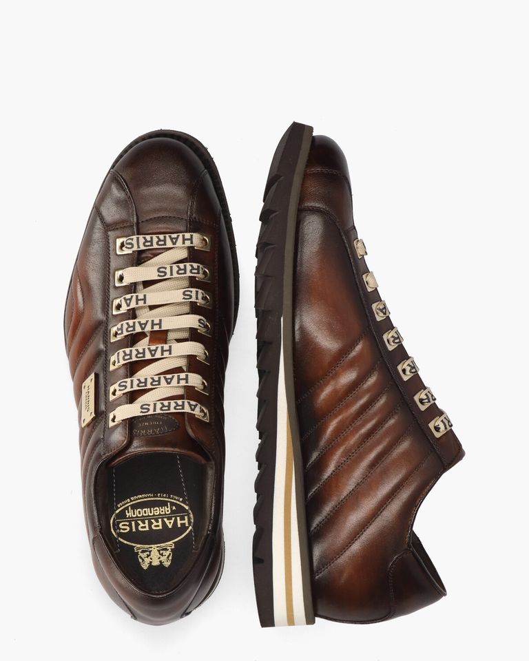 0894 Bruin Herensneakers