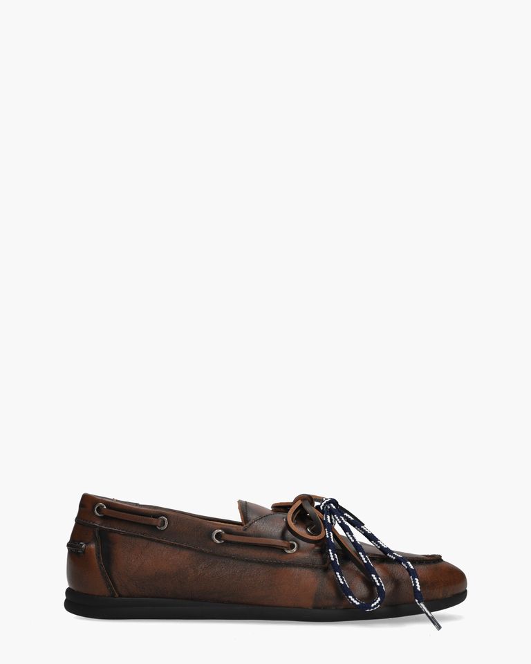 Harvey Donkerbruin Heren Veterschoenen