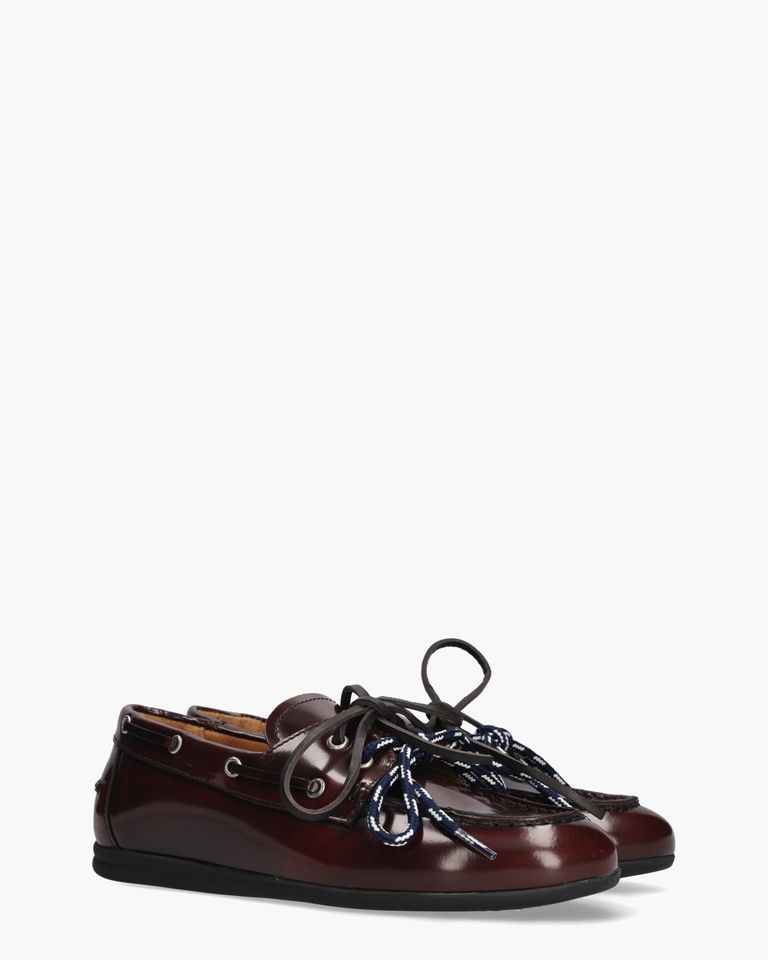 Harvey Bordeauxrood Heren Veterschoenen