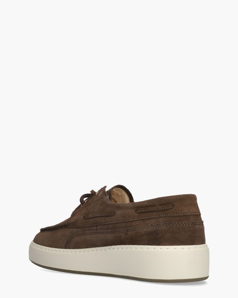 Jiro Yacht Donkerbruin Heren Veterschoenen