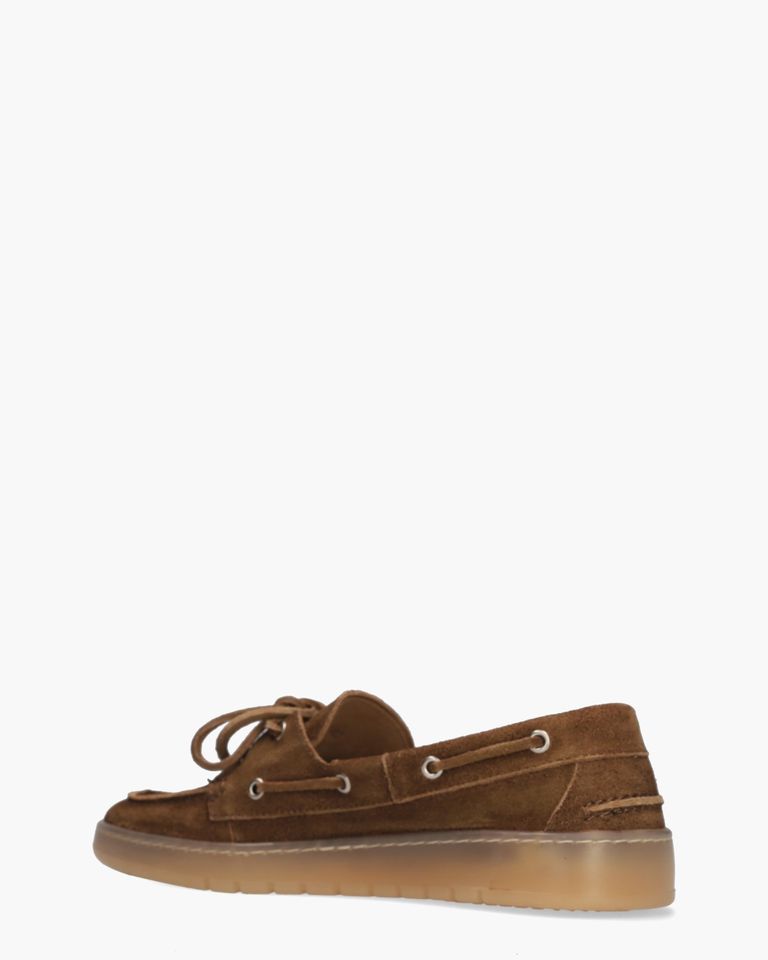 Boat Loafer Bruin Heren Veterschoenen