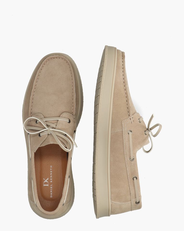 Zenno Taupe Heren Veterschoenen