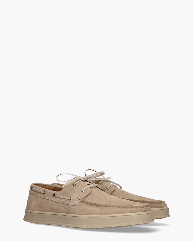 Zenno Taupe Heren Veterschoenen