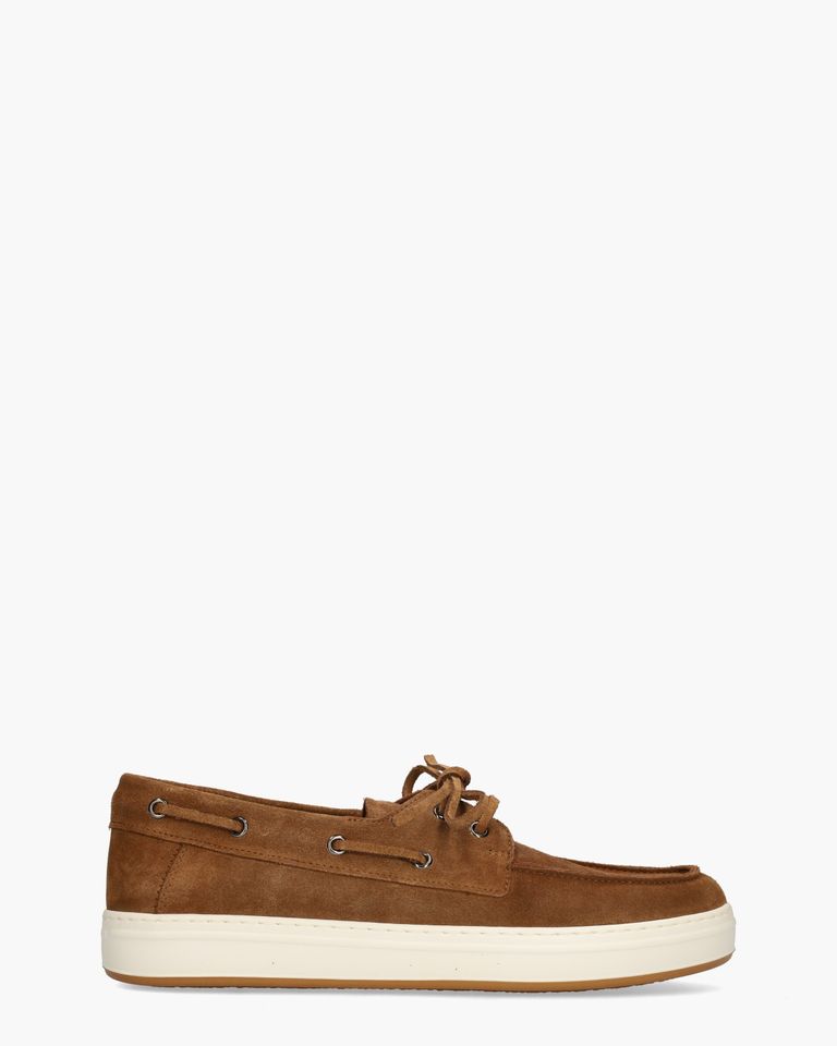 H668 Cognac Heren Veterschoenen