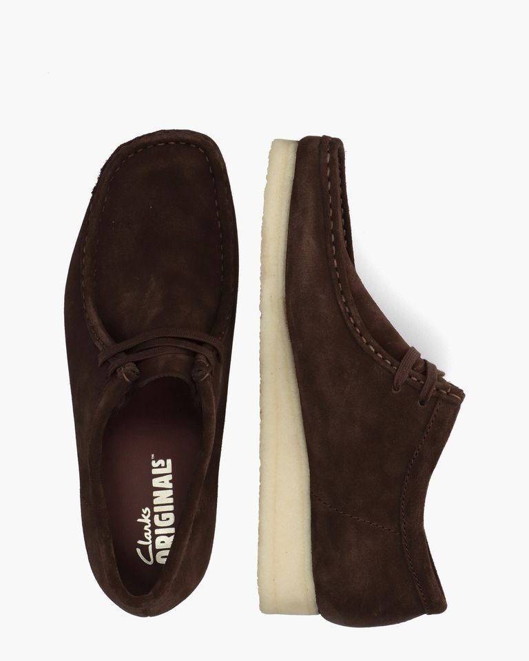 Wallabee Dark Brown Suede