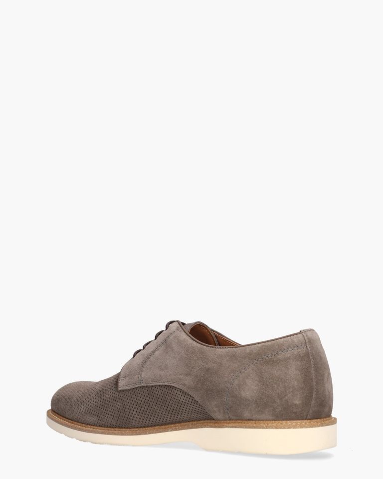 Zackery Taupe Heren Veterschoenen