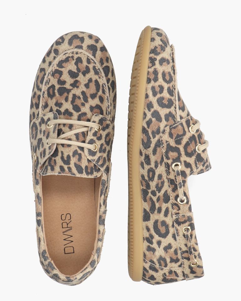 Latty Leopard Multicolor Dames Veterschoenen