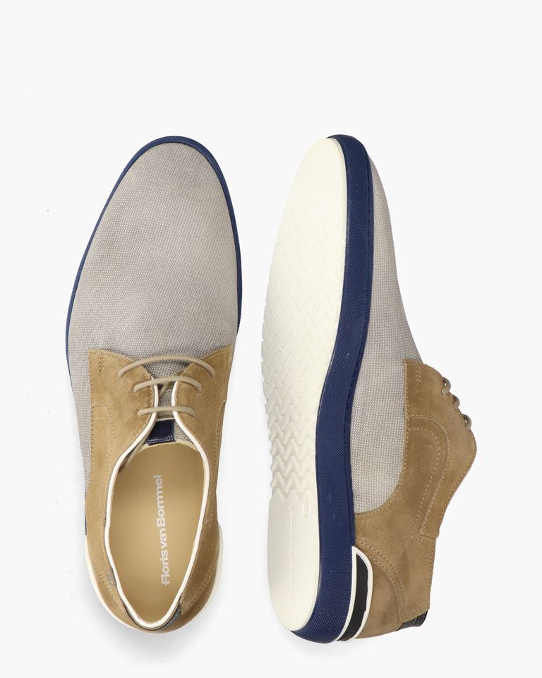 De Scooper 05.09 Taupe Heren Veterschoenen