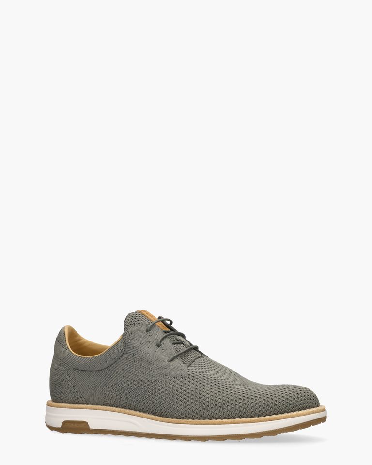 Nolan Knit Groen Heren Veterschoenen